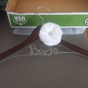 Wedding dress hanger